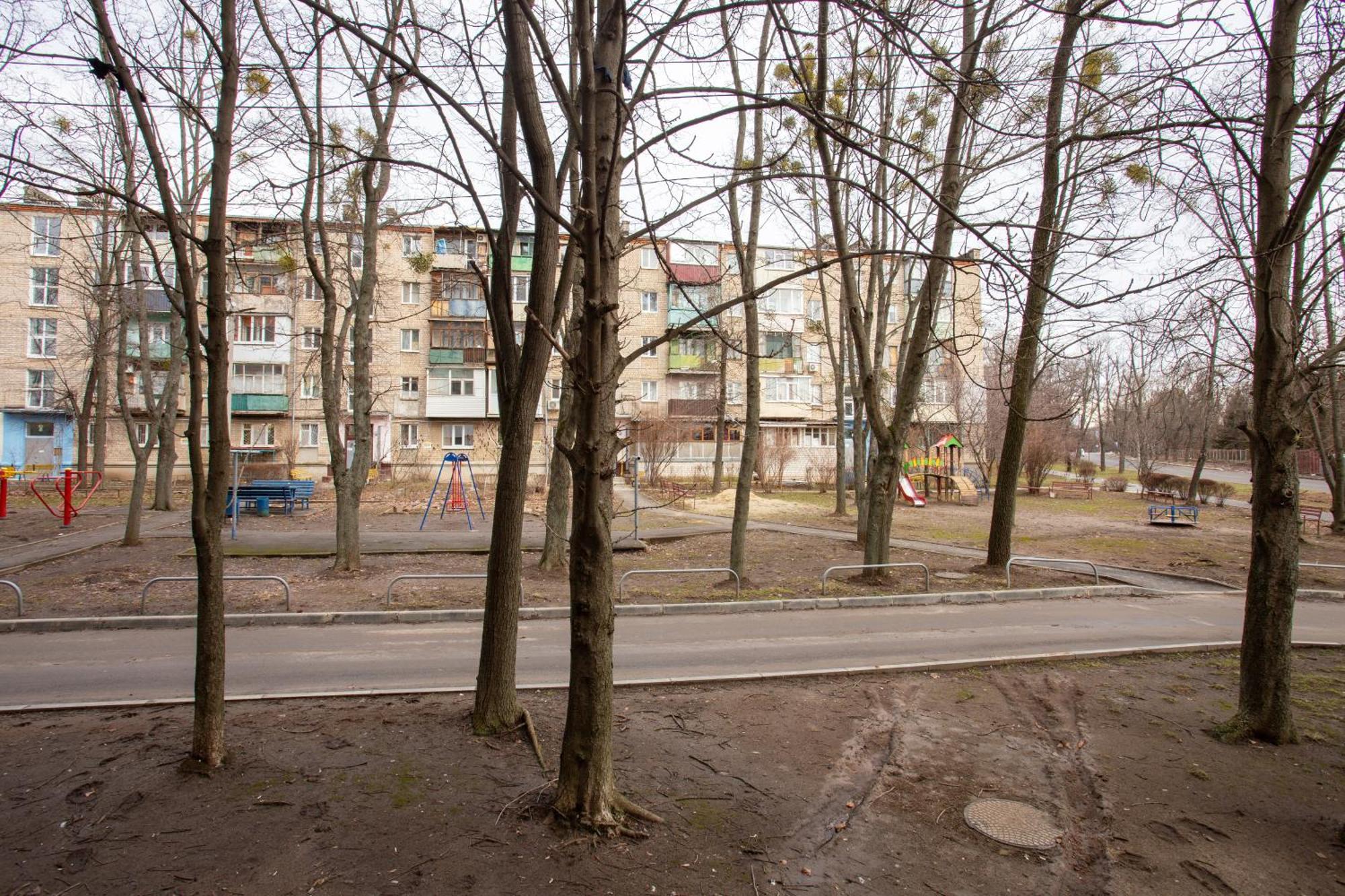 Ferienwohnung Botanical Garden Area Charkiw Exterior foto